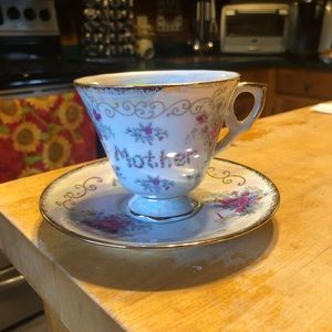 Teacup & saucer “Mother”
